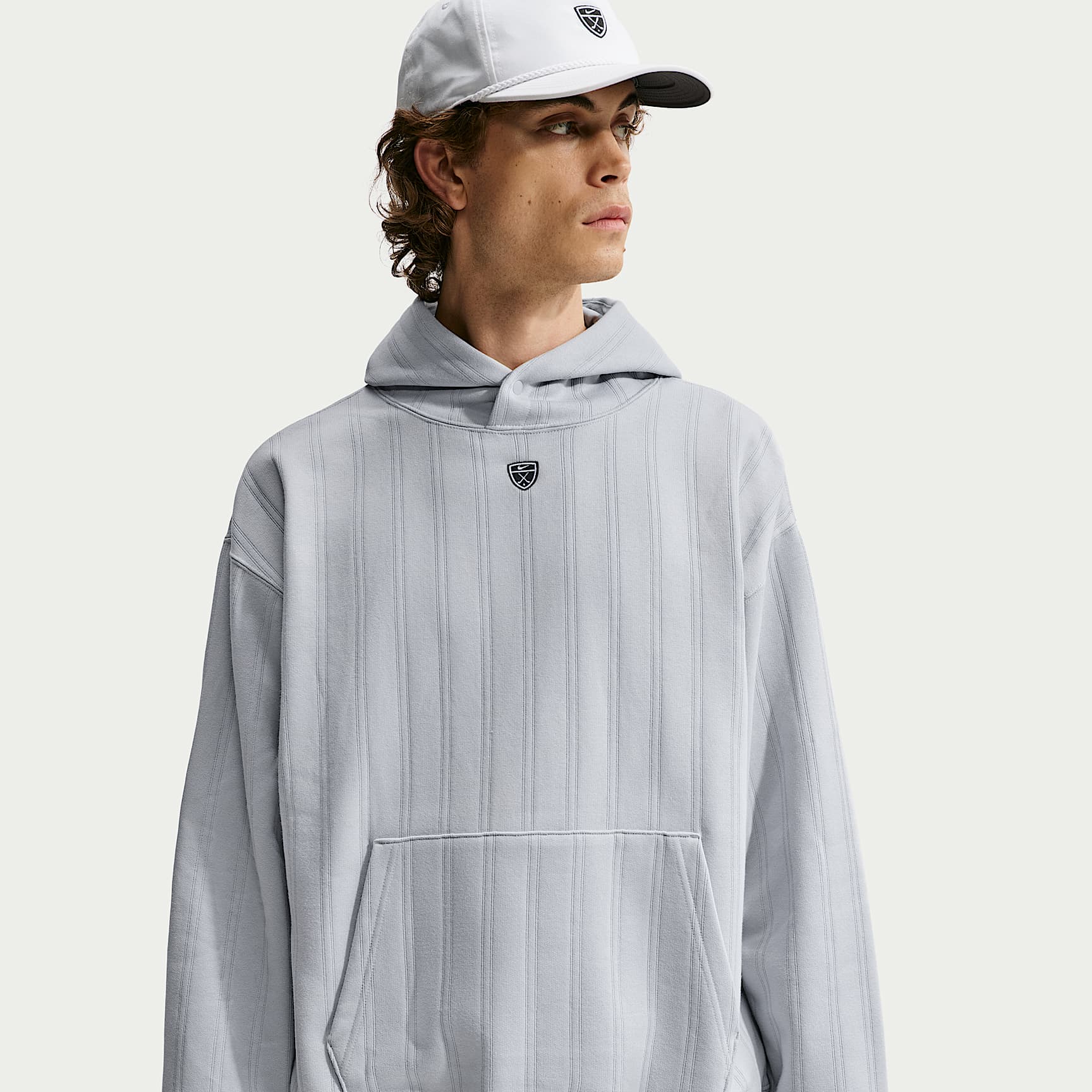 Nike Fairway Fresh Therma-FIT Bol Kesimli Erkek Kapüşonlu Golf